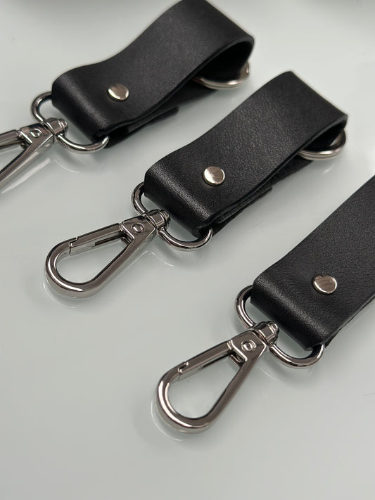 PACK X 6 LLAVEROS DE CUERO